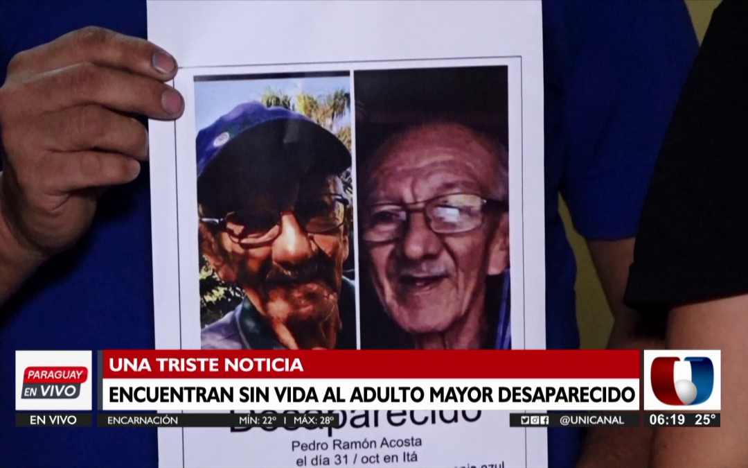 Encuentran sin vida a adulto mayor desaparecido