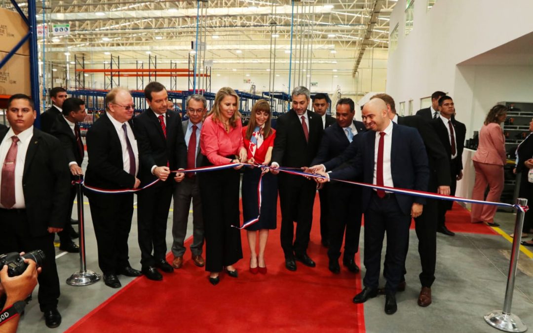 Inauguran planta de autopartes en Luque