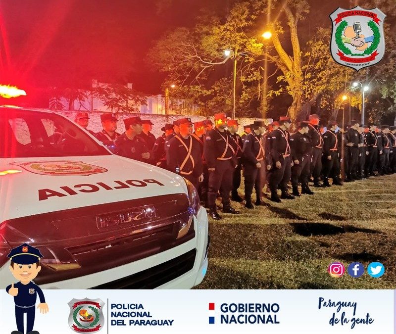 Inicia operativo policial en Caacupé