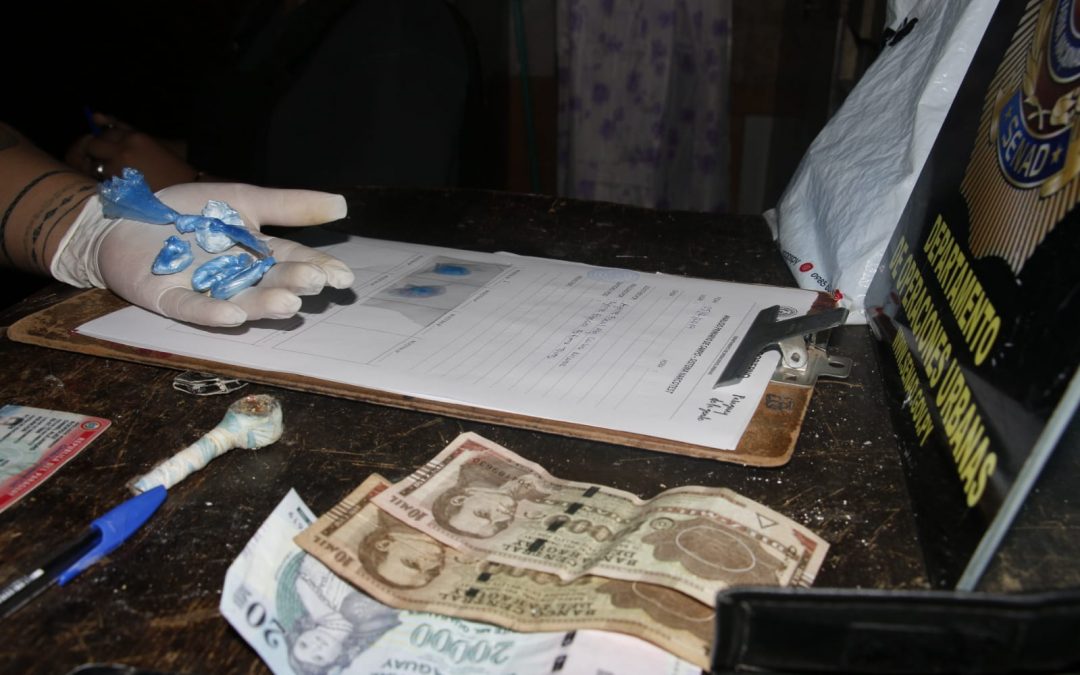 Hallan cocaína en inquilinato de Asunción