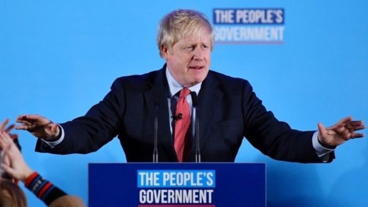 Boris Johnson gana comicios en Reino Unido