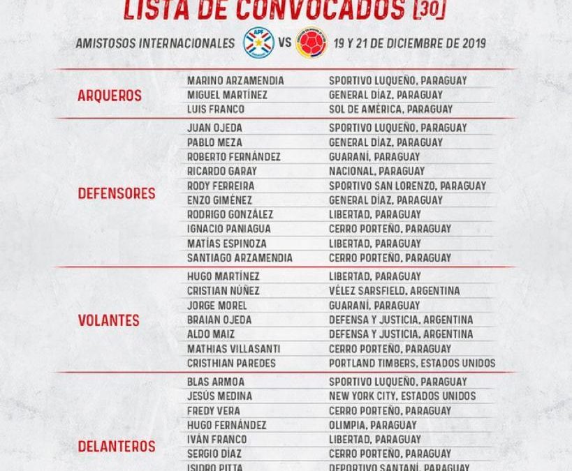 Convocados para la albirroja sub 23