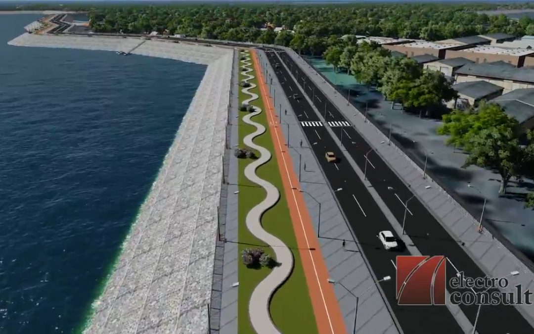 Obras de la defensa costera en Pilar iniciarán en el 2020