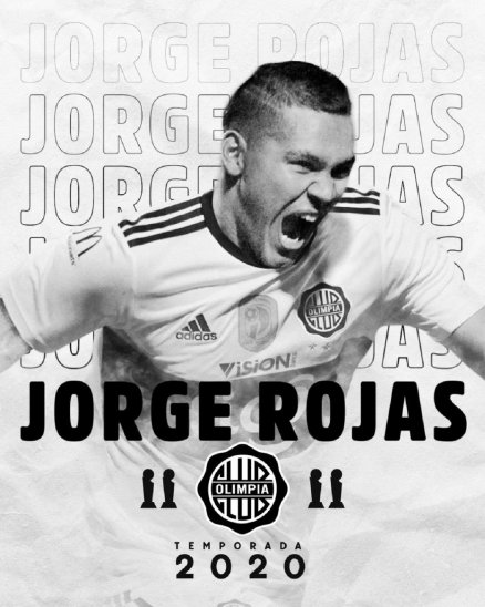 Jorge Rojas es el cuarto refuerzo de Olimpia