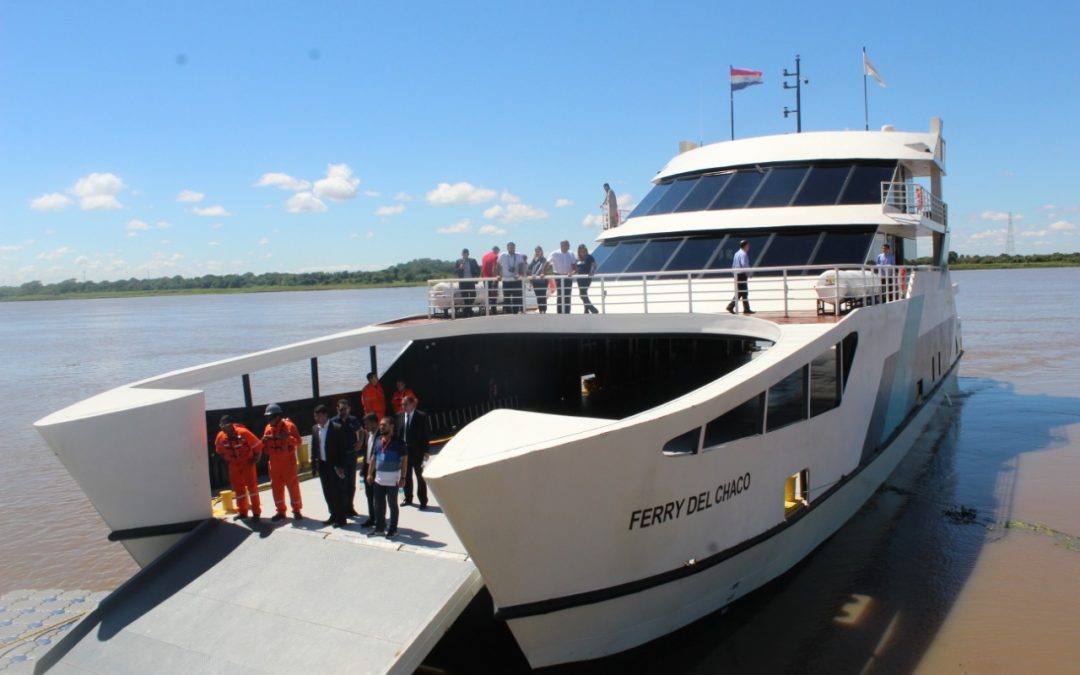 Este lunes será el primer viaje del «Ferry del Chaco»