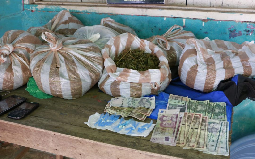 Senad desbarata foco de distribución de drogas en Chacarita