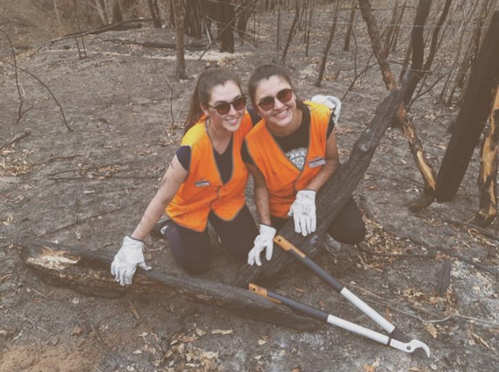 Paraguayas ayudan a sofocar incendios en Australia
