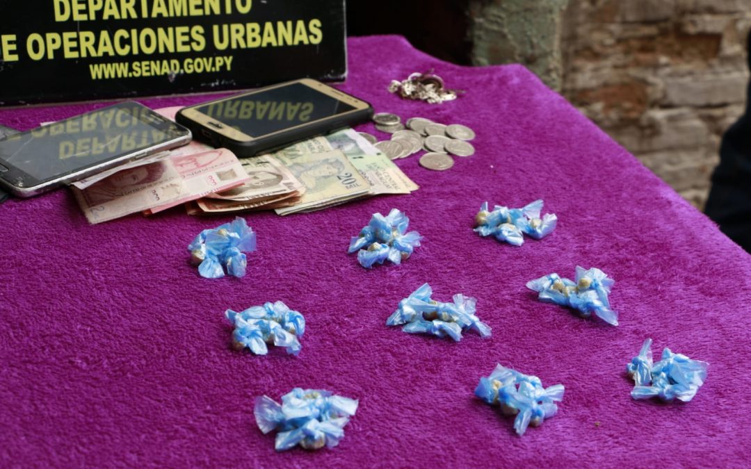 Allanan punto de distribución de crack en Barrio Obrero