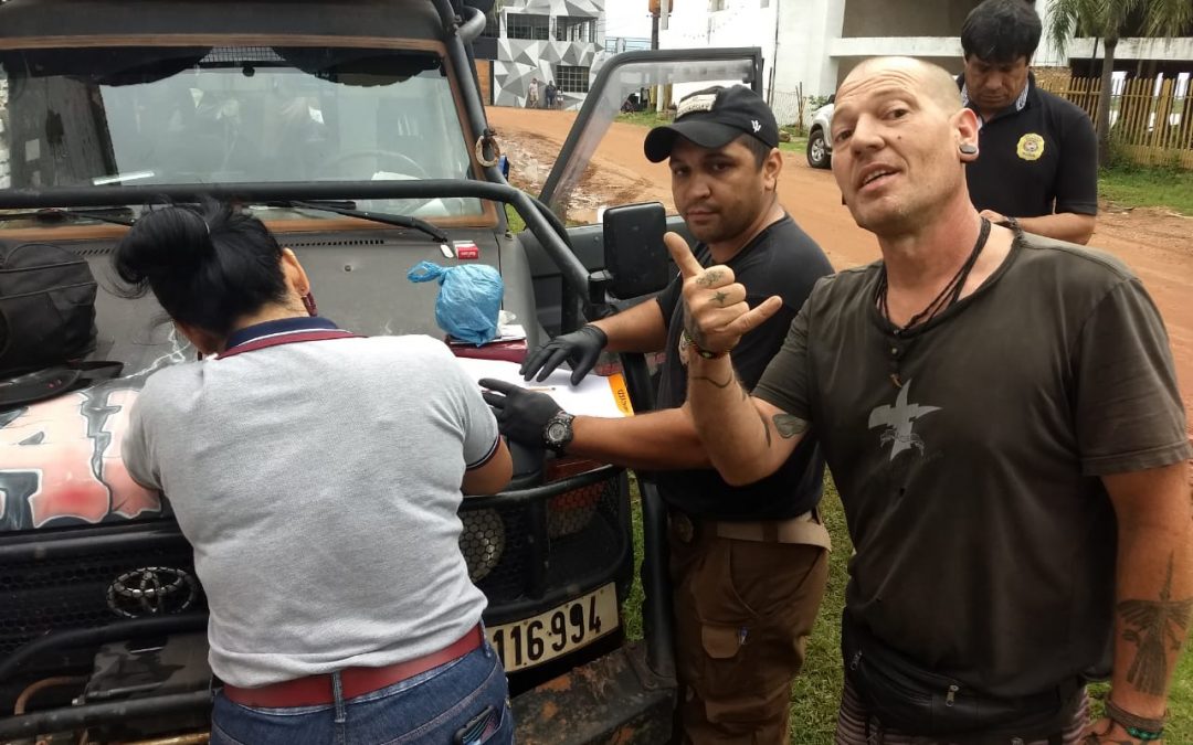 Detienen a un suizo con marihuana en Concepción
