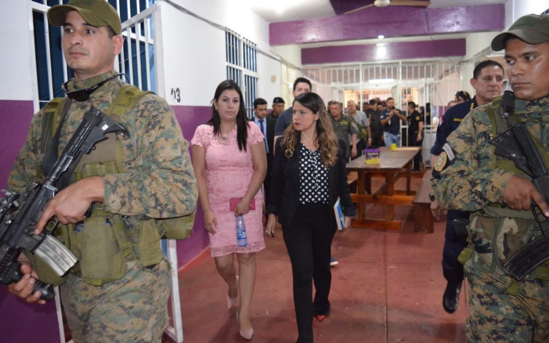 Ministra de Justicia visitó el Penal de Pedro Juan Caballero