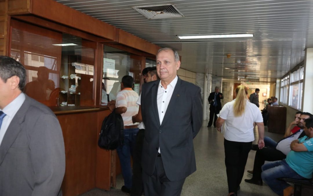 Mario Ferreiro se presentó en Tribunales para audiencia de imposición de medidas