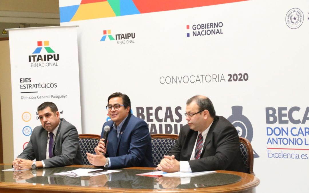 BECAL e Itaipú lanzan 2000 becas universitarias