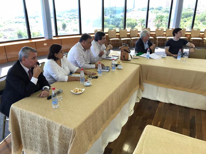 Frente Guasu se reunió con el Equipo negociador de Itaipú