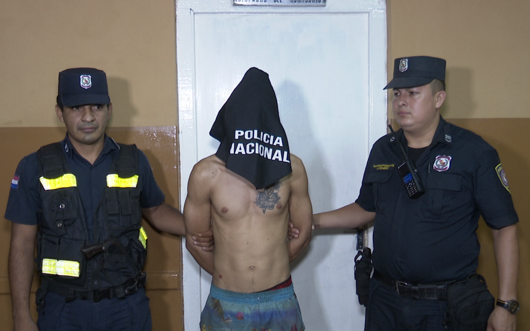 Detienen a supuesto ladrón domiciliario en el barrio Roberto L. Pettit