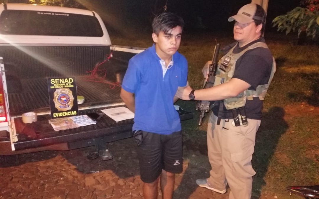 Detuvieron a presunto “delivery” de cocaína en Misiones