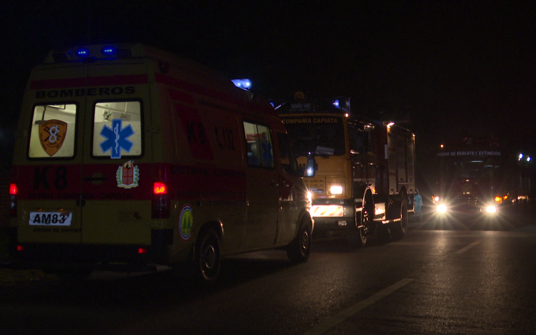 Fuga de gas habría ocasionado incendio en Capiatá