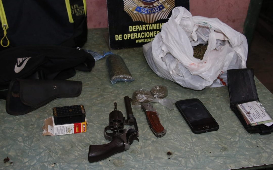 Intervienen punto de tráfico de drogas Barrio Obrero