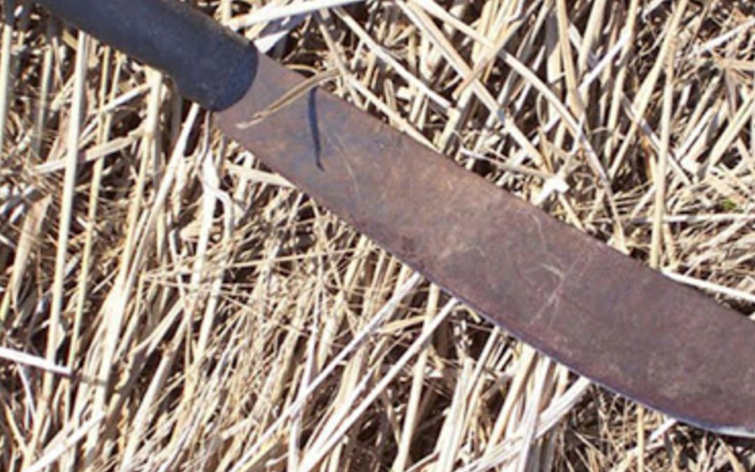 Hombre hirió con machete a adolescente en Limpio