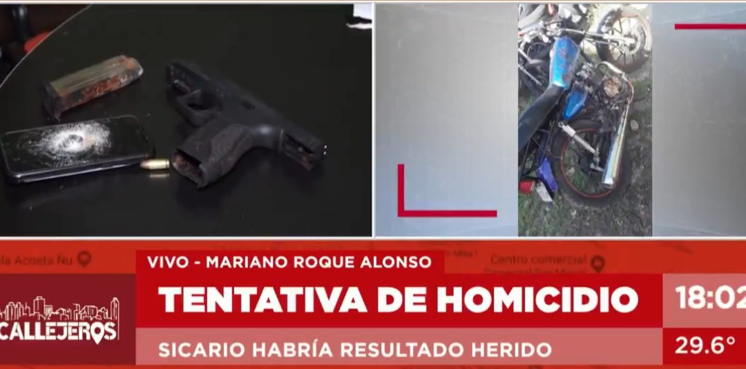 Intento de sicariato en Mariano Roque Alonso