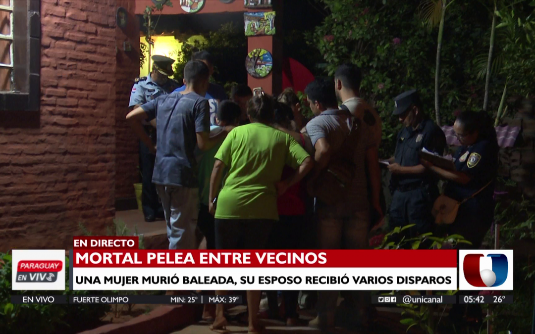 Riña entre vecinos termina con la vida de una mujer en Itauguá
