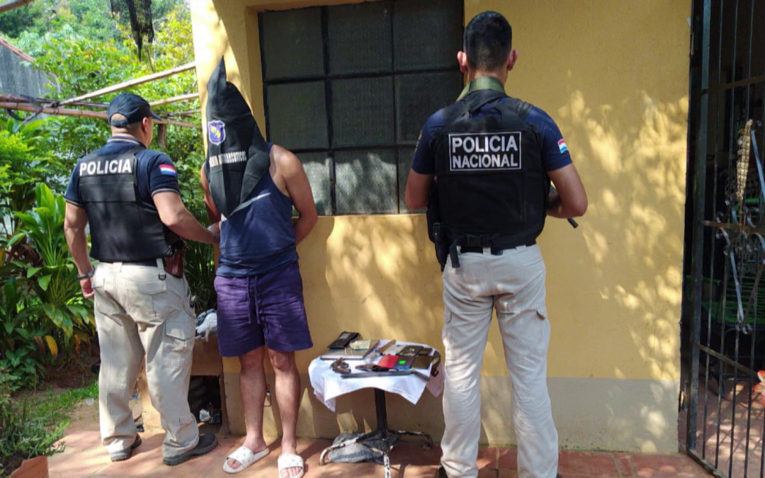 Incautaron drogas y armas de fuego en Itá
