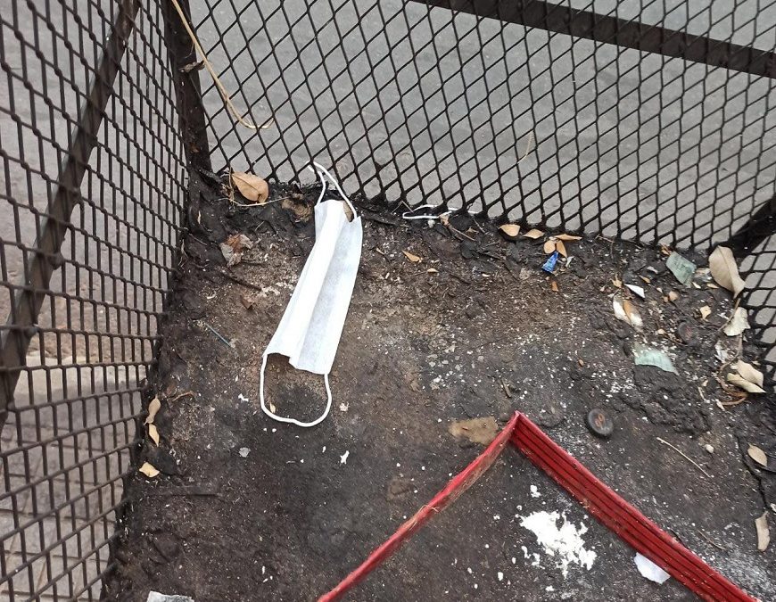 Piden no arrojar tapabocas y guantes en las calles
