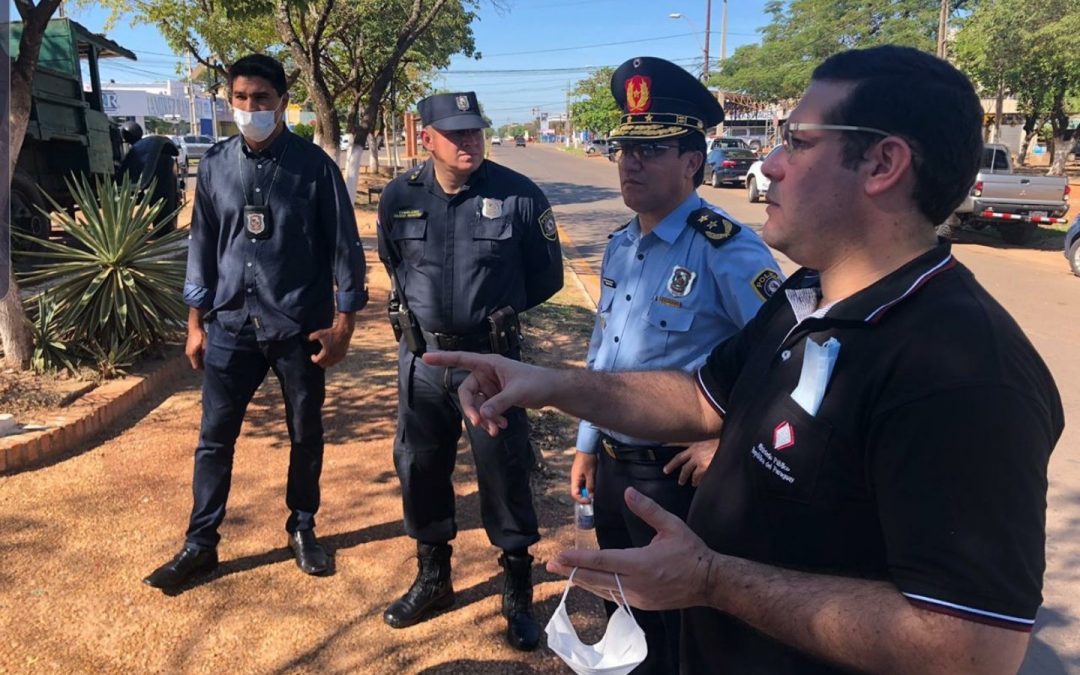 Realizaron intervenciones en comercios de Villa Hayes por aglomeración de personas