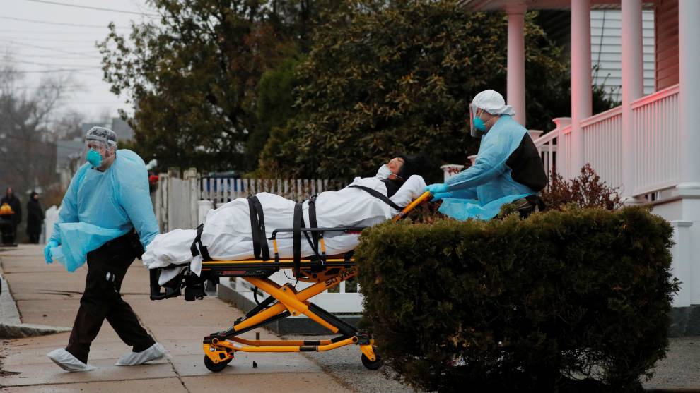 Covid-19: Más de 1.200 muertes registró EE.UU. en un solo día