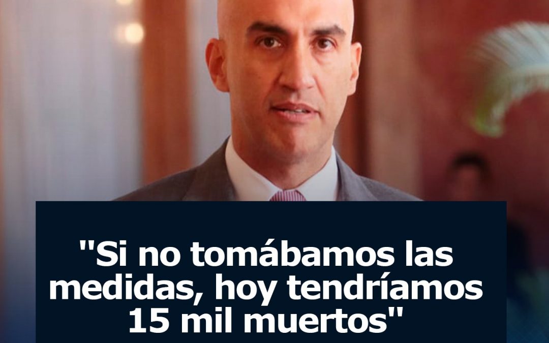 Mazzoleni: “Con las medidas que tomamos a tiempo, salvamos unas 15.000 vidas por lo menos”