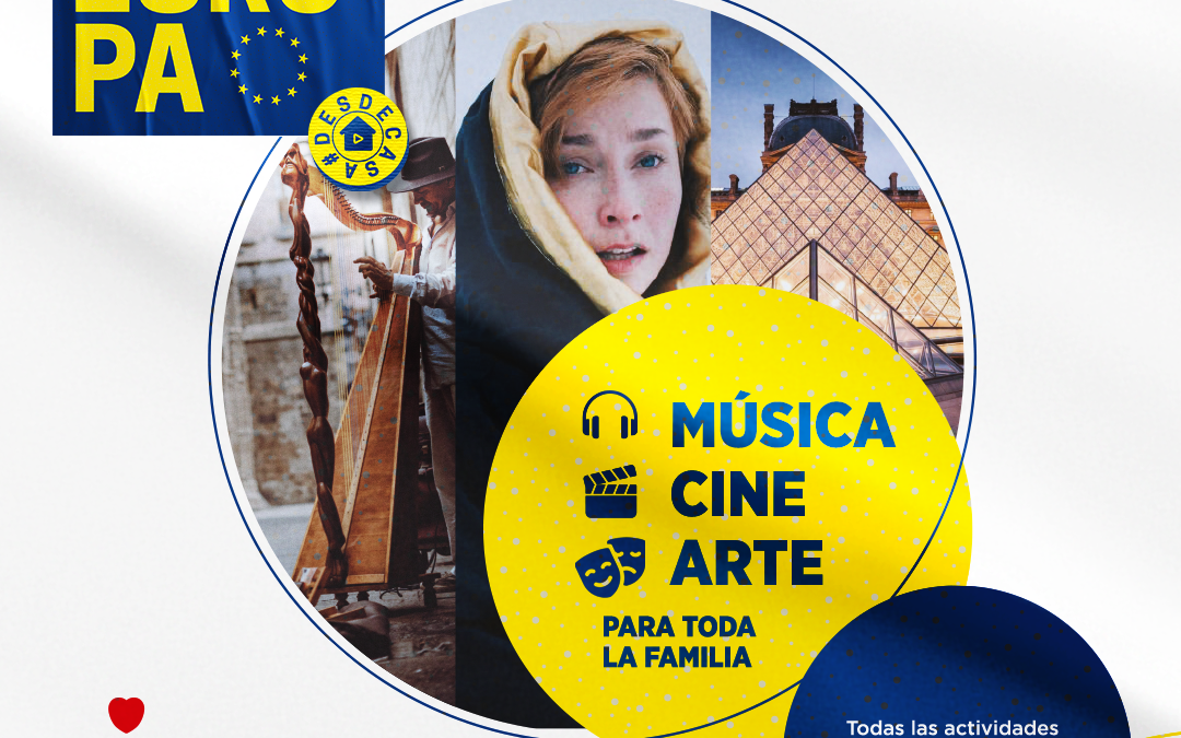 Unión Europea presenta su tradicional Mes de Europa con Ciclo de Cine desde casa