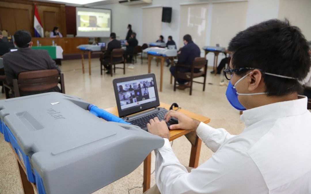 TSJE capacita de forma virtual a funcionarios electorales