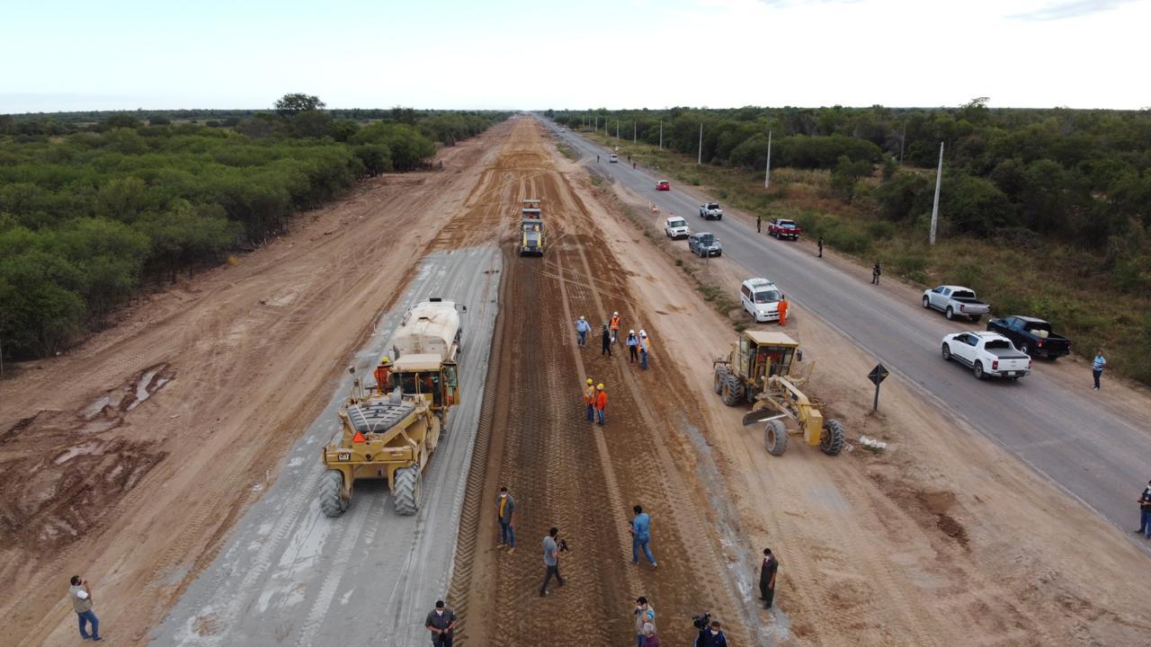 Avanzan trabajos de ampliaci n de la Ruta Transchaco Unicanal