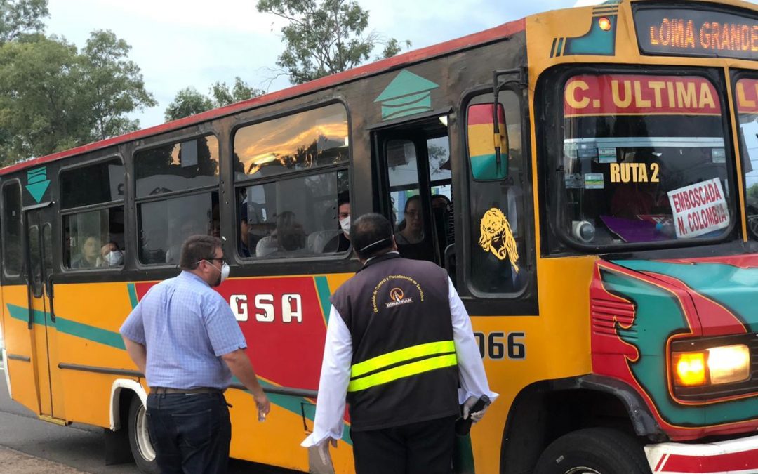 Desde el lunes Dinatran restablece todos los servicios de transporte de pasajeros