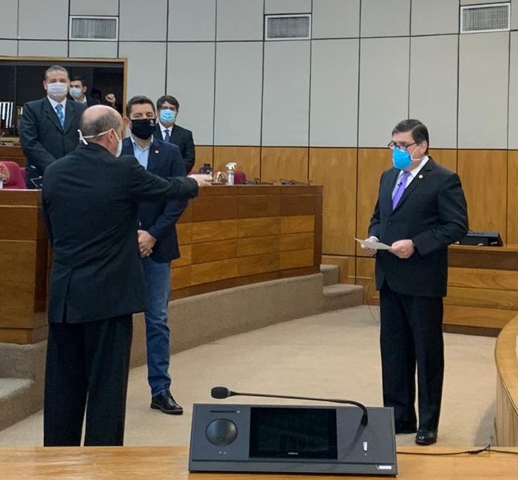 César Diesel juró como nuevo ministro de la Corte Suprema de Justicia