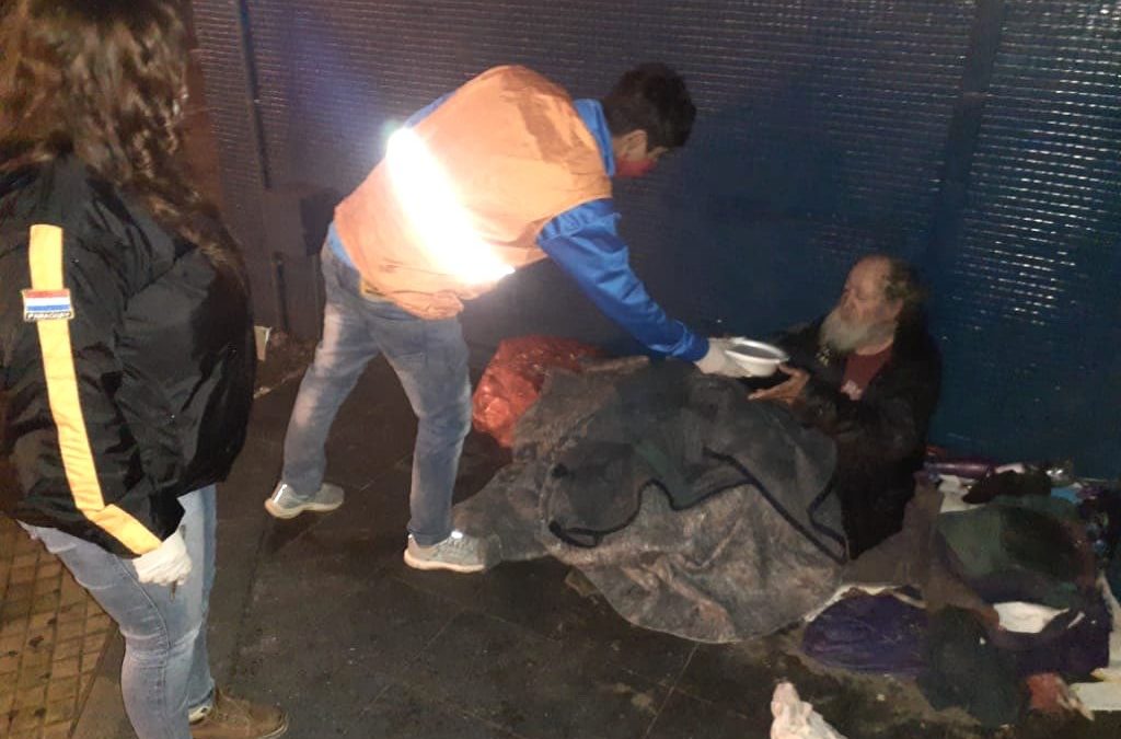 Intensifican Operativo Invierno en Asunción