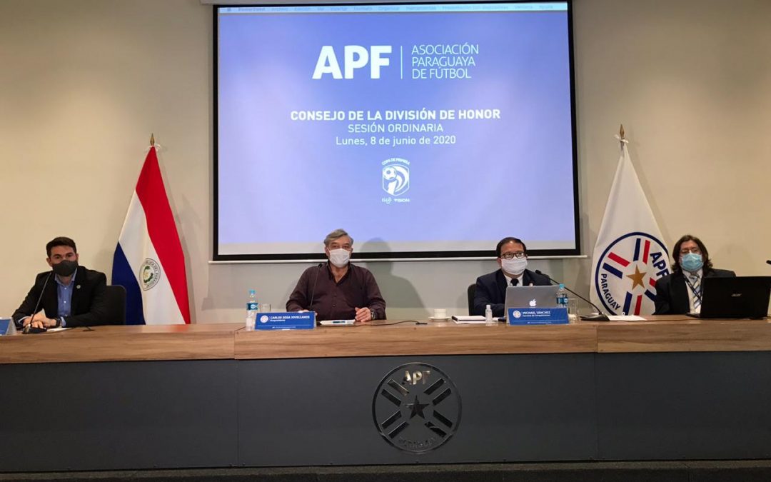 Divisional Profesional de la APF trató detalles de la vuelta del fútbol