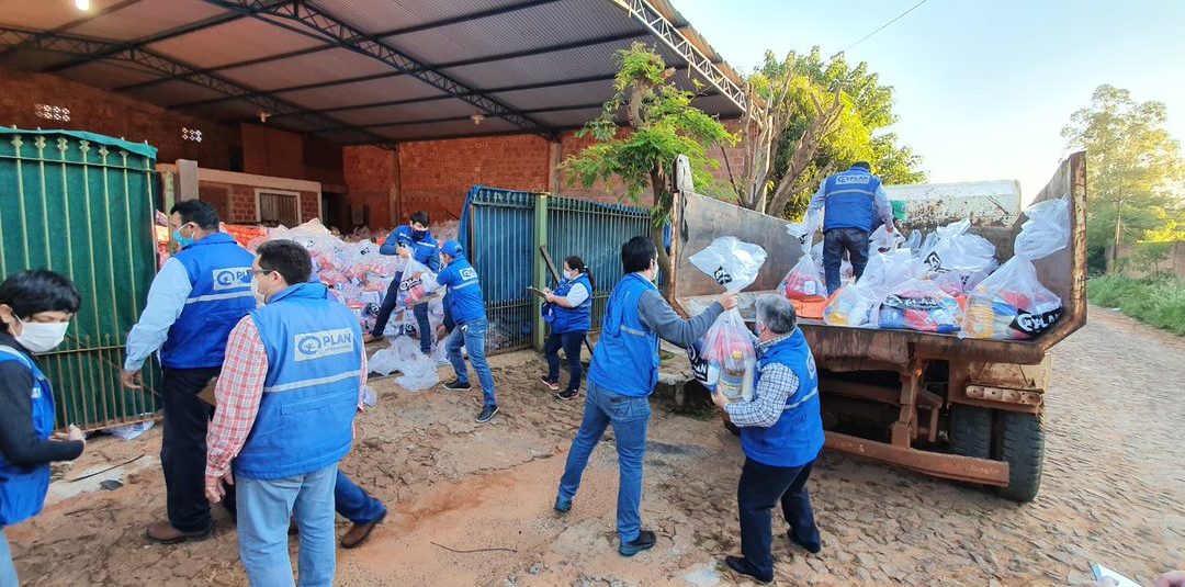 Plan Internacional entregó kits de alimentos y elementos de higiene a comunidades