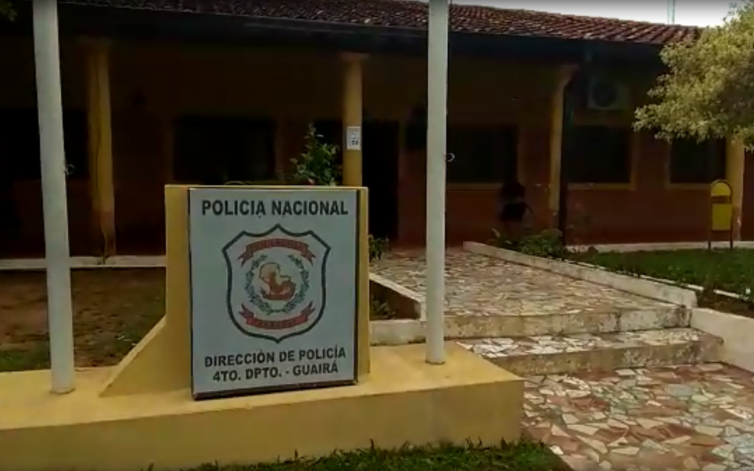 Villarrica: 30 policías van a aislamiento tras confirmarse COVID-19 en un detenido