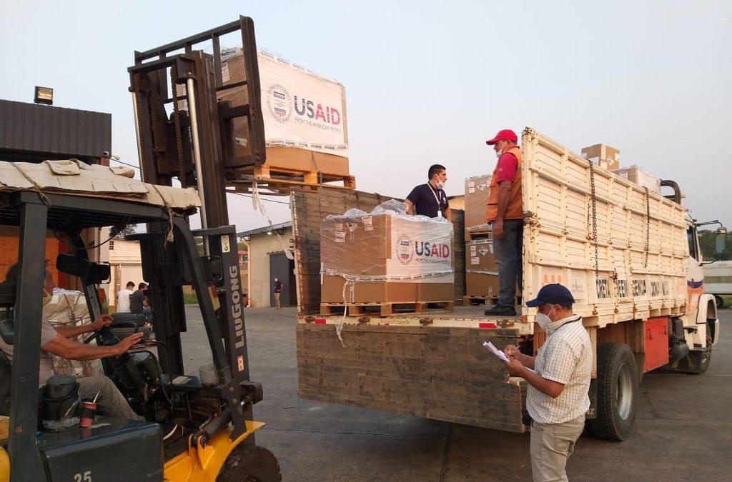 Desde los Estados Unidos llegan 200 respiradores más