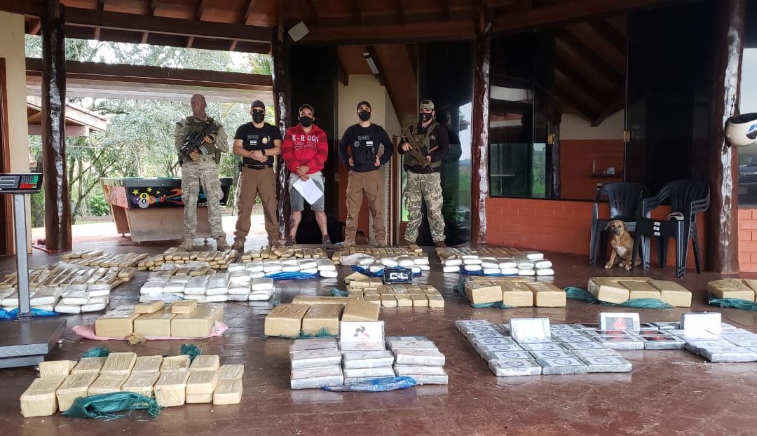 Incautan más de 300 kilos de droga en Amambay