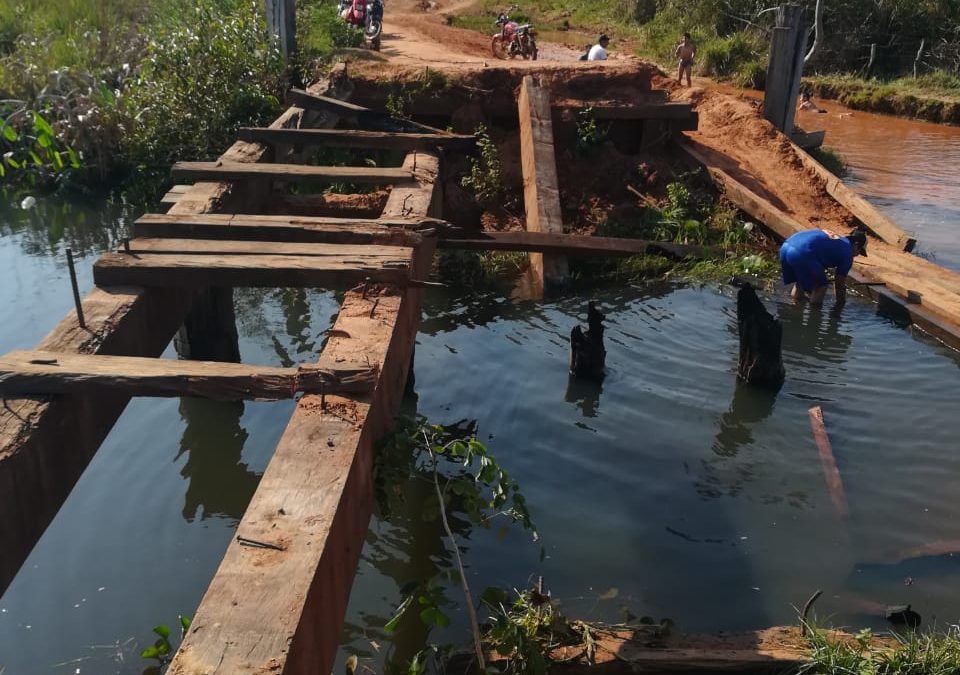 Pobladores de Horqueta exigen al MOPC reparación de puente