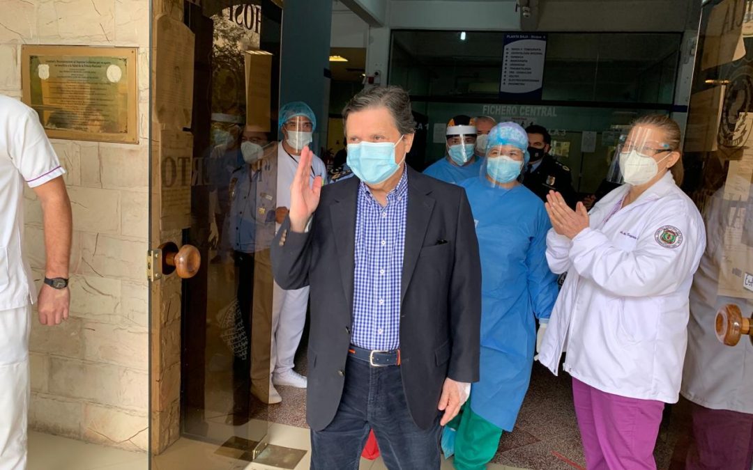 Ministro del Interior recibió alta médica tras cuadro de Covid-19