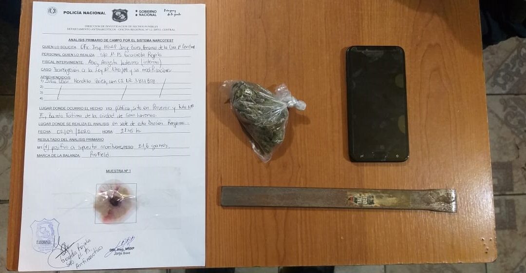 Detienen a hombre que habría intentado asaltar con un cortahierros