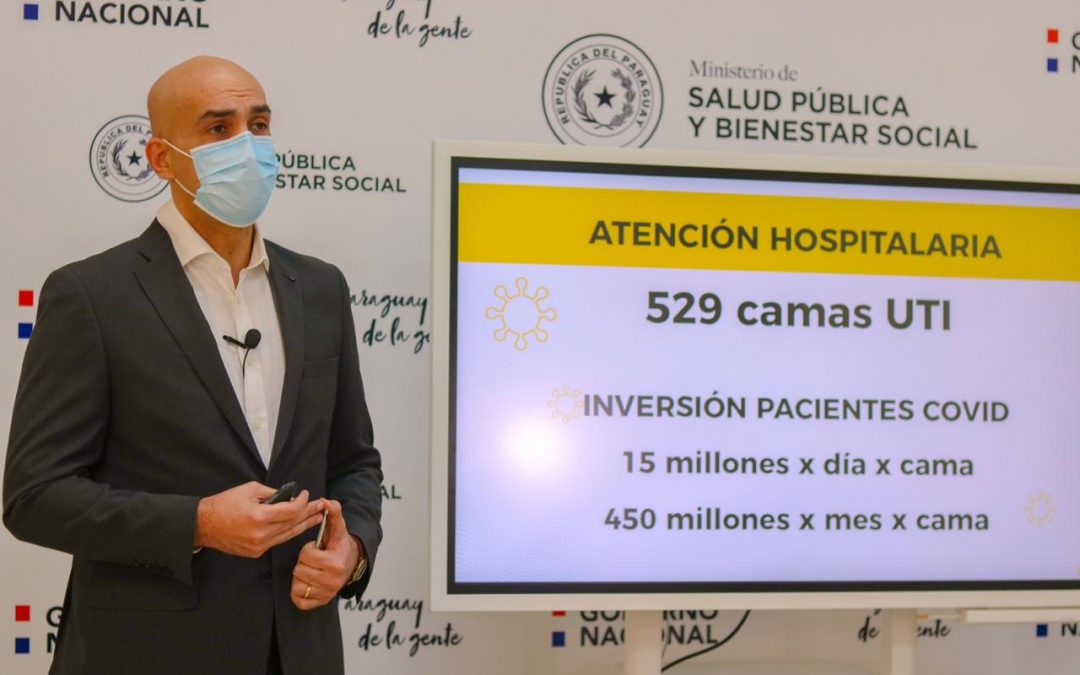 Salud refiere ocupación del 80% de las camas de terapia