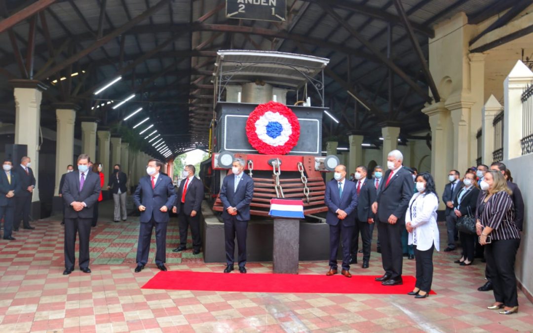 Inauguran obras de restauración en el Ferrocarril