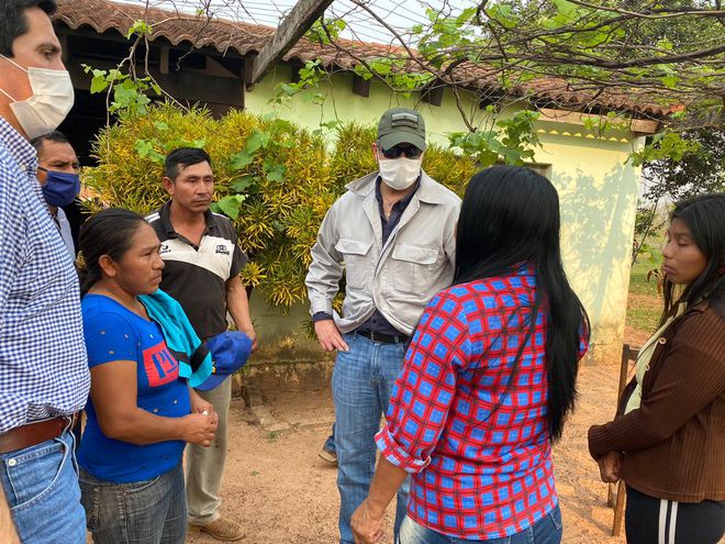 Indígenas acordaron esperar para ingresar al bosque en busca de los secuestrados