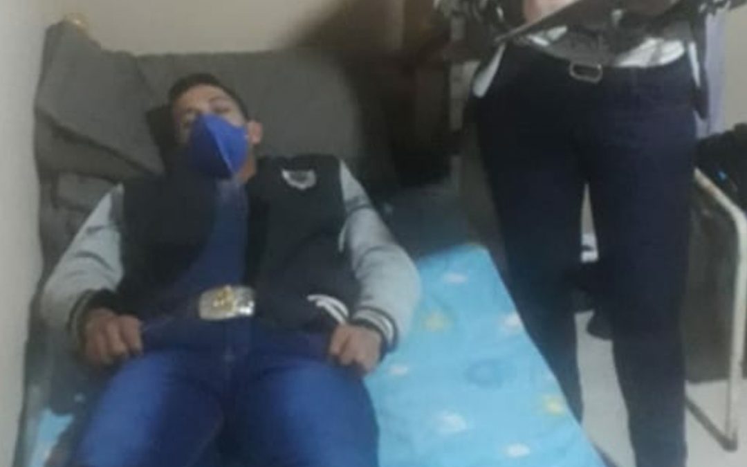 Adelio Mendoza recibió el alta médica