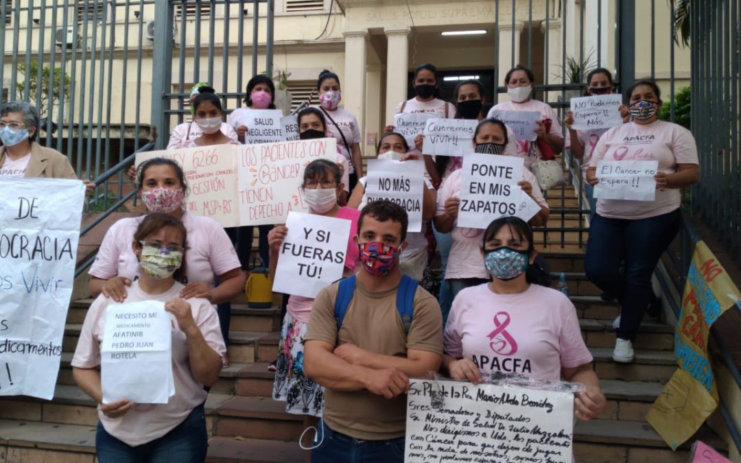 Asociaciones de Pacientes del Paraguay reclaman falta de atención a enfermedades de base