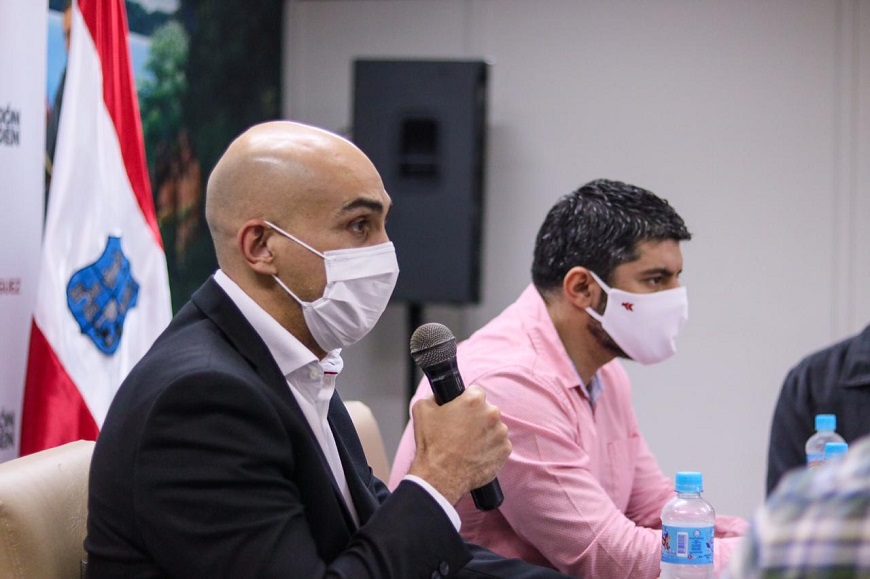 Autoridades capitalinas y de Salud se reunieron en el marco de la campaña contra el dengue