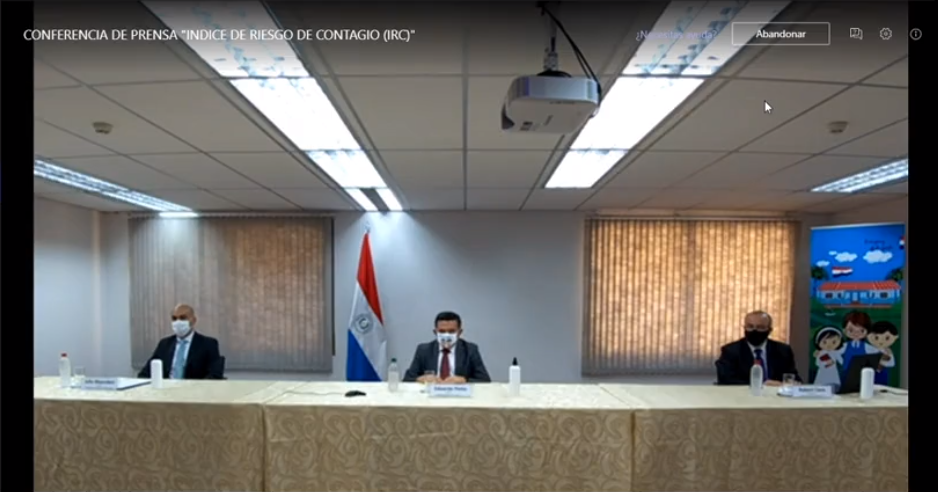 Salud y el MEC lanzan encuesta sobre el índice de riesgo de contagio del Covid-19